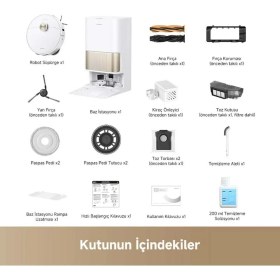 Resim Dreame L40S Pro Ultra 19.000 Pa Emiş Gücü Otomatik Mop Yıkama ve Kurutma Çöp Istasyonlu Robot Süpürge 