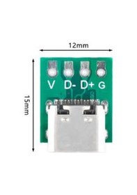 Resim Gözeler Usb Type-c To 4 Pin Dıp Çevirici 