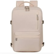 Resim Honeybeeshop Macrock Bej Buyuk Kapasiteli 2si 1 Arada Donusturulebilir Sirt Cantasi Valiz 3962cm Laptop Cebi Sarj Portu Islak Kuru Bolmeli Diğer 