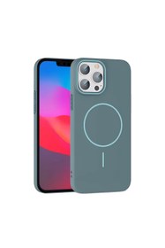 Resim artlab Art Joko İphone 14 Pro Max Broş Magsafe Kapak - Turkuaz Lab 