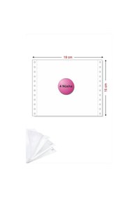 Resim 6x19 Kantar Fişi 4 Nüsha 1000 Adet , Beyaz Otokopili Sürekli Form 6''x19 Cm 
