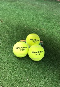 Resim 3 Adet Antrenman Tenis Topu Sarı 
