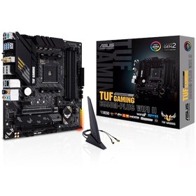 Resim ASUS TUF B550M-PLUS GAMING WIFI II DDR4 HDMI DP PCIe 16X v4.0 AM4 mATX ASUS TUF B550M-PLUS GAMING WIFI II DDR4 HDMI DP PCIe 16X v4.0 AM4 mATX