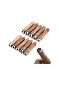 Resim 4-6 İnç Dosya Ahşap Dosya Kolları Dosya Aracı Ahşap Törpü El Matkapları Metal Yaka 