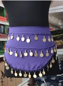 Resim Hızlı Çeyiz Şakira Oryantal Dansöz Dans Kemeri Pullu Zilli Kına Oyun Eğlence Nedime Düğün Shakira Kemer 