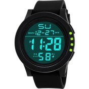 Resim Caven Denton Erkekler Spor LED Saatler Üst Marka Erkekler Dijital Saat Çok Fonksiyonlu Kauçuk Adam Fitnes Atlet Zaman Işleyişi Saat Reloj (Yurt Dışından) 