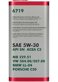 Resim Fanfaro FF6719-5ME API SN ACEA C3 5W-30 Motor Yağı 5 L 