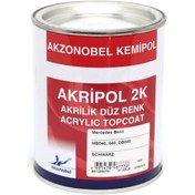 Resim Akzonobel Akripol 2k Düz Renk-schwarz-mb040. 040. Db040- 1 Lt. 