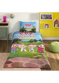 Resim Taç Lisanslı Cry Babies Pamuk Tek Kişilik Nevresim Takımı 000000001000051210 Çok Renkli 