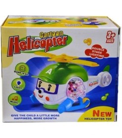 Resim HYD Oyuncak Helikopter Sesli Disko Işıklı Sevimli Helikopter Oyuncak 