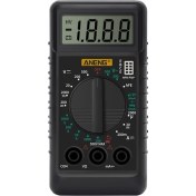 Resim Xiyu Shop DT-182 Dijital Mini Multimetre Dcac Gerilim Akım Ölçer El Cep Voltmetre Ampermetre Diyot Triyot Test Cihazı Multitester (Yurt Dışından) 