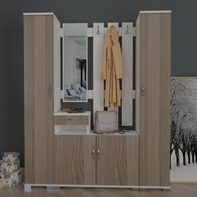 Resim Remaks Menekşe Vestiyer Portmanto Takımı - Cordoba 