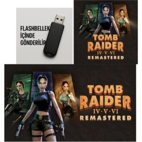 Resim Tomb Raider Remastered 4-5-6 Pc Oyunu | 3’lü Seri | 4K Destekli | Flash Bellekli Kurulum | Türkçe 