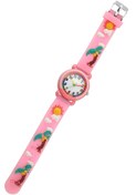 Resim Newera Watch Renkli Desenli Silikon Kordon Çocuk Kol Saati C190029 Spectrum
