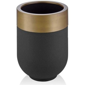 Resim Dekoratif Eskitme Büyük Saksı , Darbuka Saksı ,50Cm 