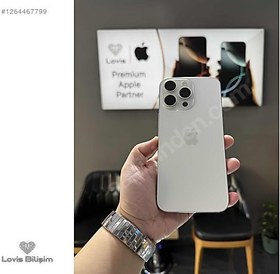 Resim Apple iPhone 15 Pro Max İkinci El TR | 256 GB | Beyaz 