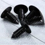 Resim Lasonstiges 50 Adet Araba Tokası Fit 8mm Delikli Araba Klipleri Tampon Tutma Diski Plastik Perçinler Forgm Ford Chrysler Auveco Otomobil 