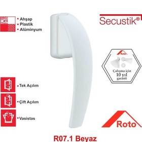 Resim Roto Swing Pencere Kolu Beyaz 