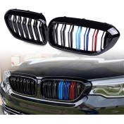 Resim Bmw g30 ön böbrek panjur m şeritli renkli 2017 / 2020 