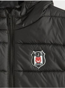 Resim Lc Waikiki Siyah Beşiktaş Baskılı Erkek Çocuk Şişme Yelek 