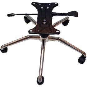 Resim KamusalMarket Örümcek Yıldız Ayak Seti Çift Kol Mekanizma Krom Pistonlu 