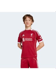 Resim Adidas Liverpool Fc 25-26 İç Saha Çocuk Kırmızı Futbol Forması Jv6436 Kırmızı 