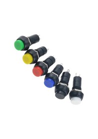 Resim Ic-185 Buton Ø12mm Kalıcılı Kırmızı 