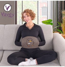 Resim VAVEY Termojel Hediyeli Yeni Nesil Sıcak Soğuk Regl Kemeri Civciv Kahve 