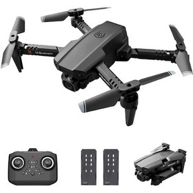 Resim Youtek Ls-xt6 Katlanabilir Mini Uzaktan Kumandalı Drone - Yükseklik Tutma, Tek Tuş Kalkış/iniş, 12 Dakika Uçuş Süresi, Siyah, Çift Batarya 
