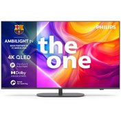 Resim Philips Ambilight TheOne 55PUS9000 4K UHD QLED 139cm 55" Smart TV Dolby Vision TitanOS 