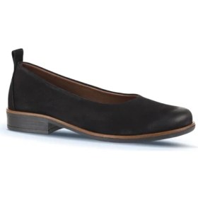 Resim Bueno Shoes Siyah Nubuk Kadın Babet 01WD3800 01WD3800 