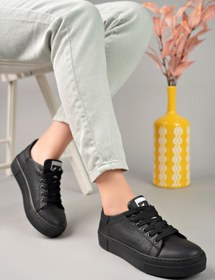 Resim Deridün Yıldız Shoes MN983 - CST Tennis Erkek Ayakkabı SIYAH 