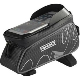 Resim 6 Inç Su Geçirmez Dokunmatik Ekran Bisiklet Kadro Üstü Çanta 