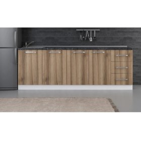 Resim Minar 235 cm Mutfak Dolabı Beyaz Dore 235-D1-ALT Modül 