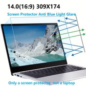 Resim HP 14" Dizüstü Bilgisayarlar/HP Pavilion X360 14/HP Chromebook 14/HP Stream 14/HP ProBook 14 için 14 inç 16:9 Mavi Işık Karşıtı Mat Ekran Koruyucu 