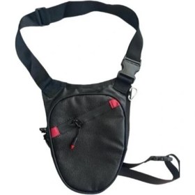 Resim Motoyel Bacak Çantası Deri 3 Gözlü Su Geçirmez 