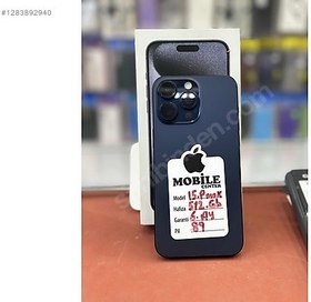 Resim Apple iPhone 15 Pro Max İkinci El TR | 512 GB | Mavi 