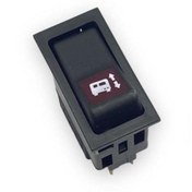 Resim Eng Süspansiyon Anahtarı (ROCKER SWITCH KNEELING) Ym Dar Tip (2 FİŞ) (TEK TARAFA YAYLI) 