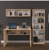 Resim Asra Trend Çalışma Masası Seti Çmt001 Sonoma 