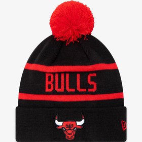 Resim New Era Chicago Bulls Jake Pom Pom Unisex Siyah Bere 