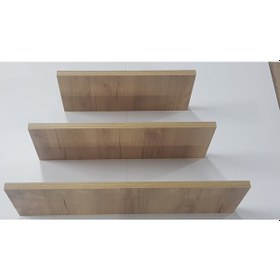 Resim Winflex Dekoratif 3 Lü Raf Seti Savana Meşe 