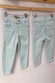 Resim Mojo Bebek Mojo Erkek Bebek 1-5 Yaş Dar Paça Kot Pantolon 15052 Mint 