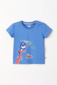 Resim Woody Pamuklu Erkek Bebek Pijama-psu - 866-deniz Mavisi 