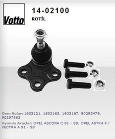 Resim VOTTO 14-2100 Rotil Astra F 91-98 Vectra A 88-95 Ascona C 81-88 