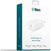 Resim Ttec Smartcharger 30w Pd Usb-c Seyahat Hızlı Şarj Aleti Beyaz Beyaz 