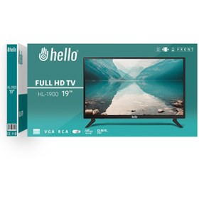 Resim Hello HL-1900 19'' Vga-HDMI-Rca Araç Monitörü 