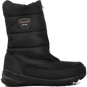 Resim Scooter Siyah Tekstil Siyah Kadın Kar Botu 