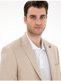 Resim Pierre Cardin Erkek Bej Ceket 50303816-vr011 Bej 