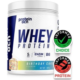 Resim Proteinocean Whey Protein Birthday Cake - 400g - 16 Servis 