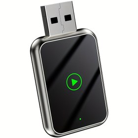 Resim 2-in-1 Kablosuz Carplay Adaptörü for iphone için USB Arayüzü Kablolu Kablosuz Apple CarPlay Adaptörü Mini Boyutlu Kararlı Kontrol Geçmez Arabaya Uygun 